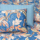 4 Pillow Digital Cotton Satin Bed Sheet - Spread feathers