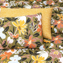 4 Pillow Digital Cotton Bed Sheet - Spring blossoms