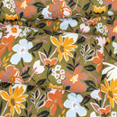 4 Pillow Digital Cotton Bed Sheet - Spring blossoms