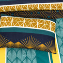 4 Pillow Digital Cotton Bed Sheet - Green lady