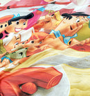 Cartoon Character Bed Sheet - flint stones