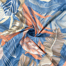 4 Pillow Digital Cotton Satin Bed Sheet - Spread feathers