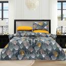 4 Pillow Digital Cotton Bed Sheet - Blown motives