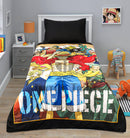 Cartoon Character Bed Sheet - ONE PIECE