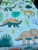 Cartoon Character Bed Sheet -Dino world