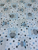 Cartoon Character Bed Sheet -Hipo kid