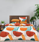 Quilted Reversible Summer Bed Spread Set - Multi Colour