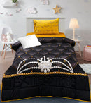Single cotton bedsheet - GOLDEN OCHRE
