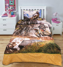 Cartoon Character Bed Sheet - Mountain Bike