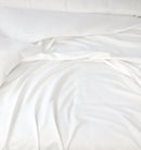 4 Pillows Bed Sheet - White Percale