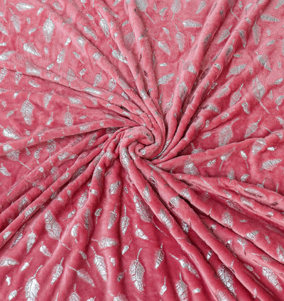 Soft High Density AC Fleece Blanket - Pink