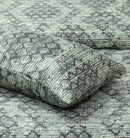 Single Satin Bed Sheet With 1 Pillow - E33