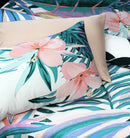 4 Pillow Digital Cotton Satin Bed Sheet - Tea goldest