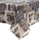 Digital Printed Table Cover For 6 & 8 Seater - Paris Parfumeri