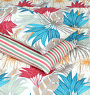 4 Pillow Digital Cotton Bed Sheet - Flower Shower