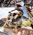 Cartoon Character Bed Sheet - Mountain Bike