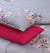 Quilted Reversible Bed Spread Set - Organza Boader