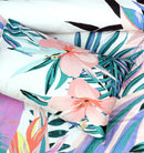 4 Pillow Digital Cotton Satin Bed Sheet - Tea goldest