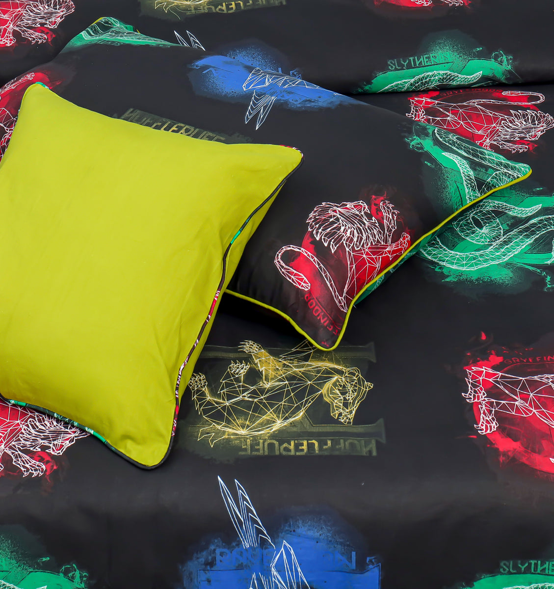 Cartoon Character Bed Sheet Herry potter TextileTribe