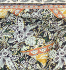 4 Pillow Digital Cotton Satin Bed Sheet - Turkish scenery