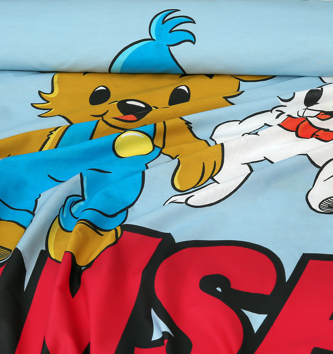 Cartoon Character Bed Sheet Bamse original TextileTribe