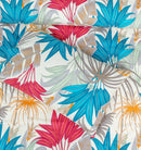 4 Pillow Digital Cotton Bed Sheet - Flower Shower