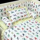 Baby Cot Set - Aeroplane Kingdom