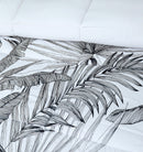 Digital cotton satin 5 pcs reversible comforter set - Grey Trails