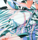 4 Pillow Digital Cotton Satin Bed Sheet - Tea goldest