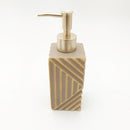 Triangle Texture Bath Room Set - Light Brown