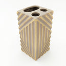 Triangle Texture Bath Room Set - Light Brown