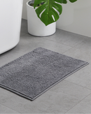 Anti Slip Fluff Cotton Large Floor Mat - Grey