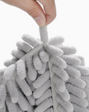 Anti Slip Chenille Large Floor Mat - White