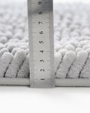 Anti Slip Chenille Large Floor Mat - Grey