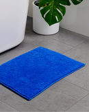 Anti Slip Fluff Cotton Large Floor Mat - Blue