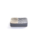 BATHROOM SET - EMBOSSED WAVE LINES