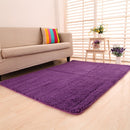 Anti Slip Chenille Large Floor Mat - Purple