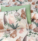 4 Pillow Digital Cotton Bed Sheet - Ancient Plums