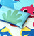 Cartoon Character Bed Sheet - Shark rebirth
