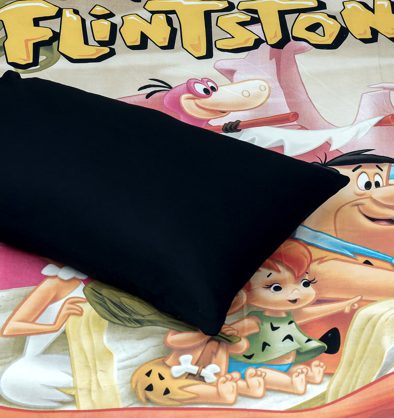 Cartoon Character Bed Sheet - flint stones