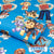 Cartoon Character Bed Sheet - Paw patrol for blues