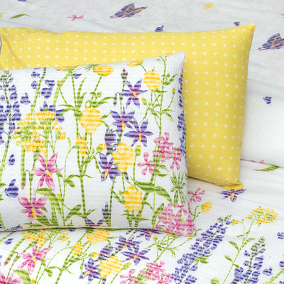 4 Pillow Digital Cotton Satin Bed Sheet - Australain queen