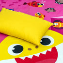 Cartoon Character Bed Sheet - Baby shark flown