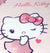 Cartoon Character Bed Sheet - Hello kitty pinky