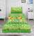 Cartoon Character Bed Sheet - Go green pooh!