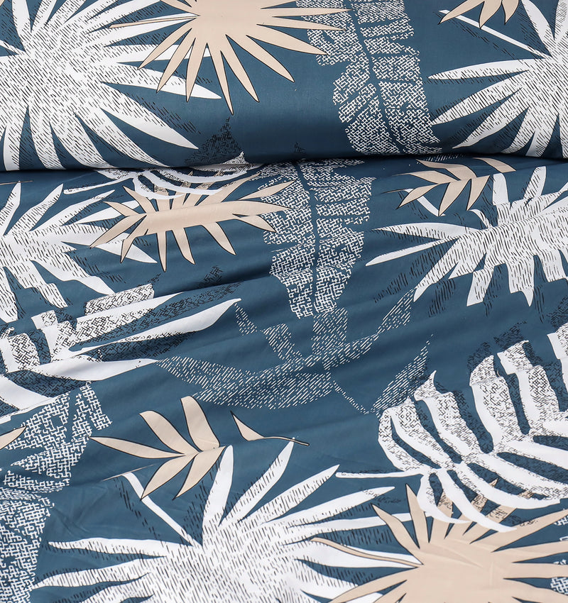 4 Pillow Digital Cotton Bed Sheet - Sparkling stunner