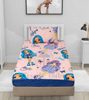 Cartoon Fitted Sheet - Rainbow magic doll