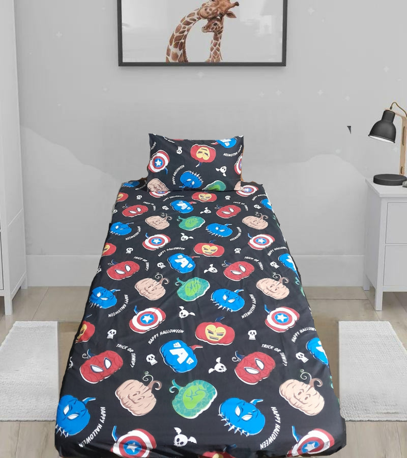 Cartoon Fitted Sheet - Blackish cocktail