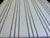 2 Pillow Pure Cotton King size Bed Sheet -White and grey stripes
