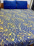 2 Pillow Pure Cotton King size Bed Sheet -Rinko